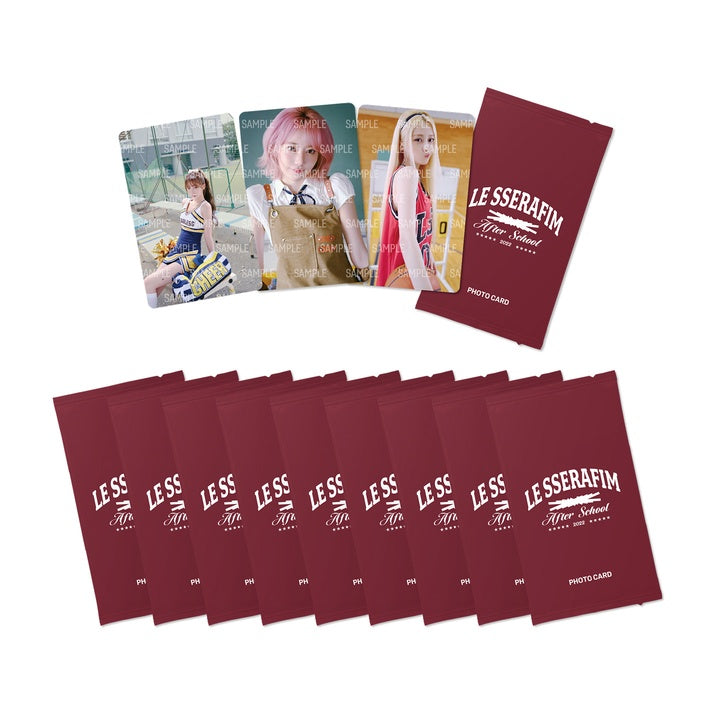 LE SSERAFIM Random Photocard Set After School by FEARNOT Official MD - main image