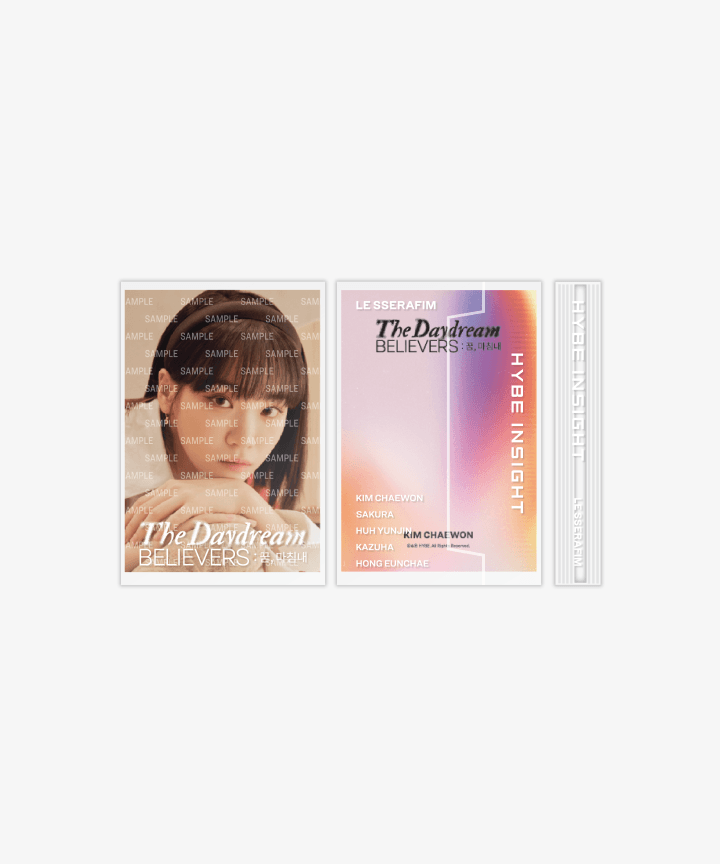 LE SSERAFIM Photocard Set The Daydream BELIEVERS - main image