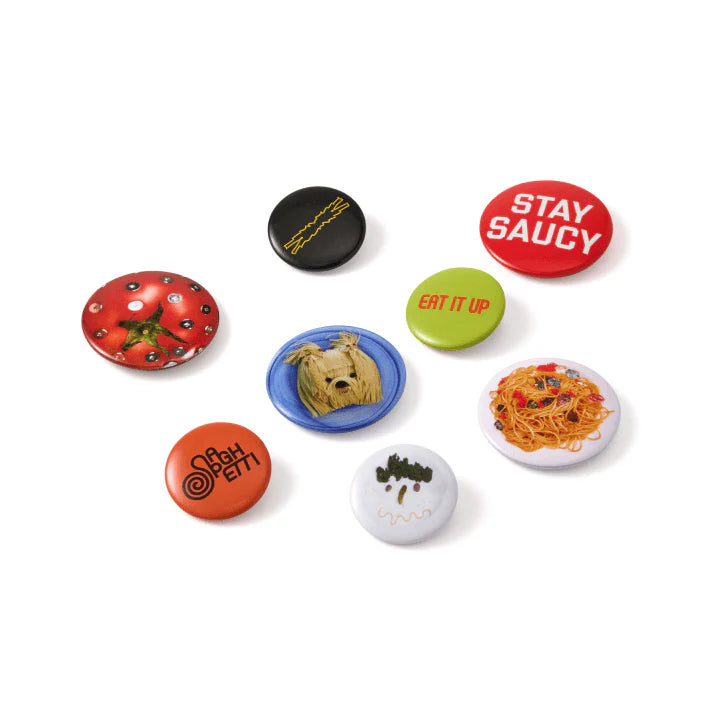 LE SSERAFIM Pin Badge Set SPAGHETTI Official MD - main image