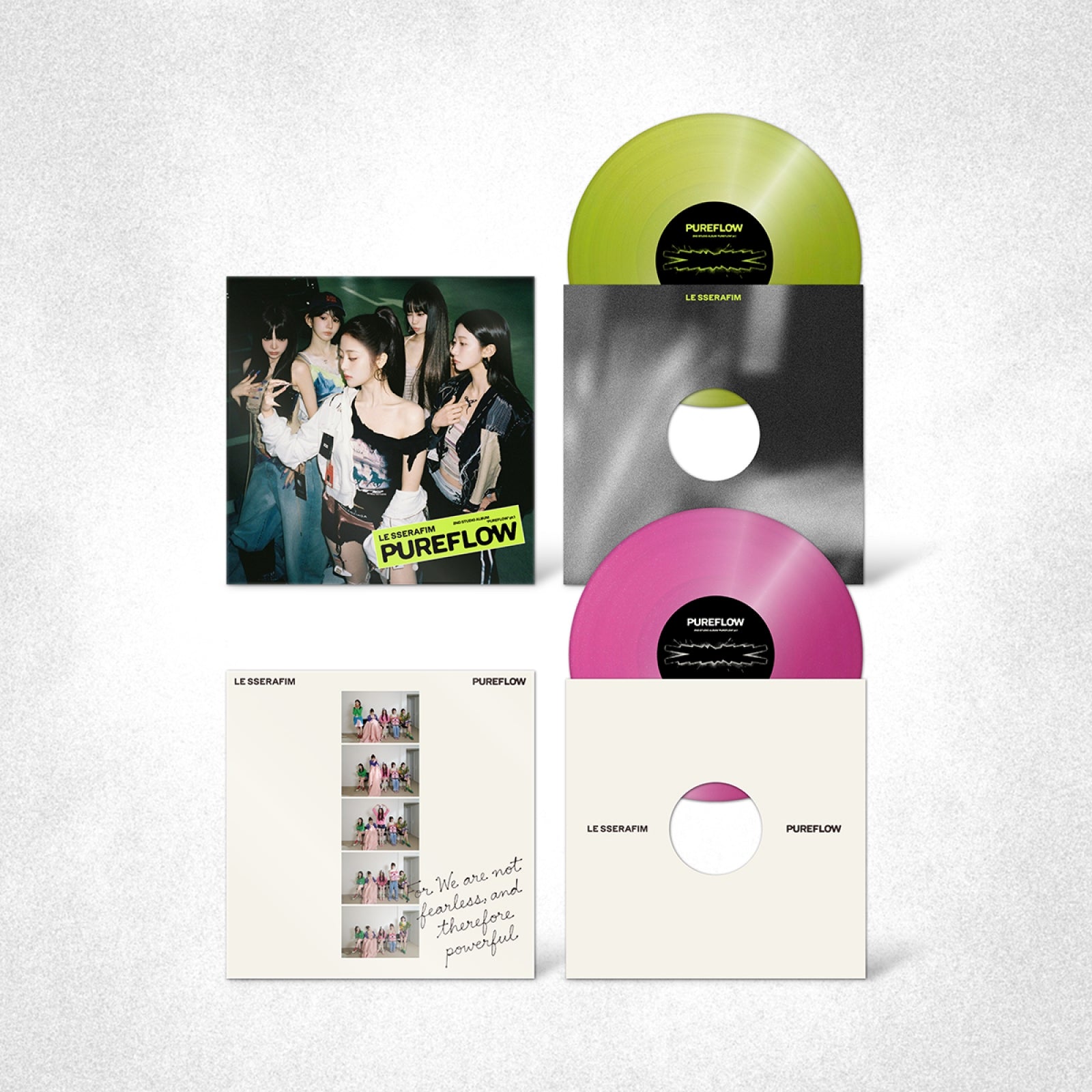 LE SSERAFIM PUREFLOW pt 1 2nd Album LP ver - main image