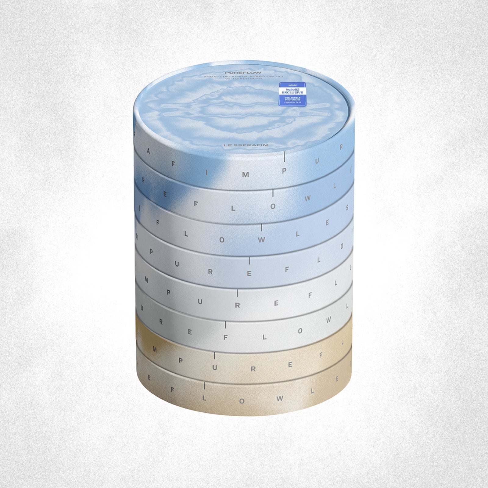 LE SSERAFIM PUREFLOW pt 1 2nd Studio Album hello82 Exclusive Ver - Main Image