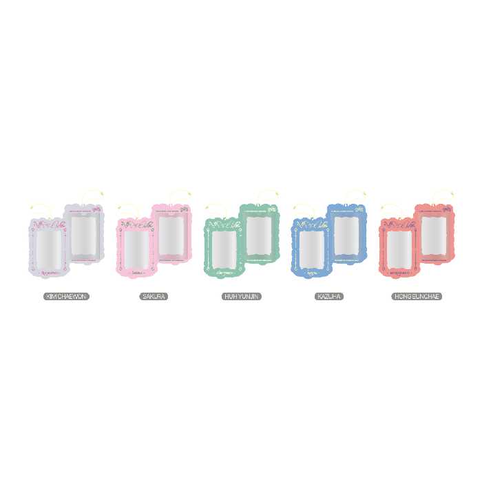 LE SSERAFIM PVC Photocard Holder 2025 Seasons Greetings POP UP Official MD - main image