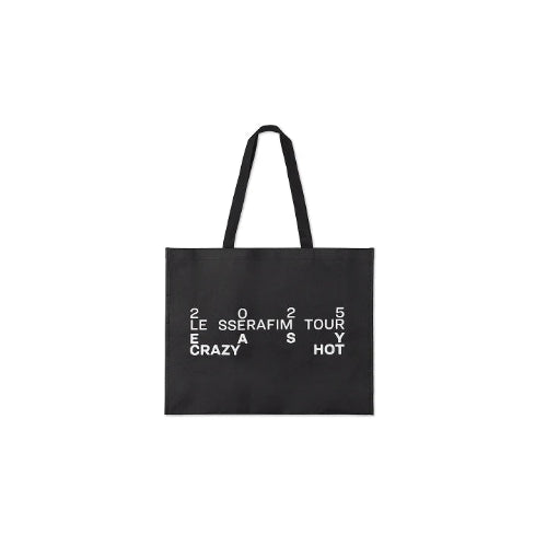 LE SSERAFIM  Shopper Bag Easy Crazy Hot 2025 Tour Official MD - Main Image