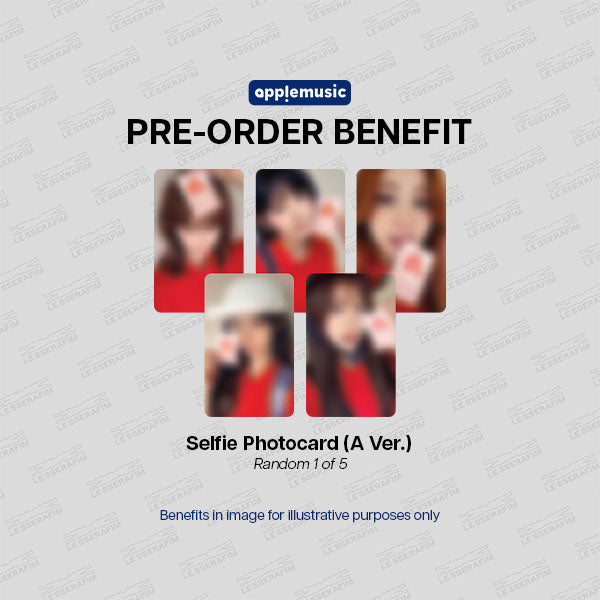 LE SSERAFIM SPAGHETTI 1st Single Album - Apple Music POBs