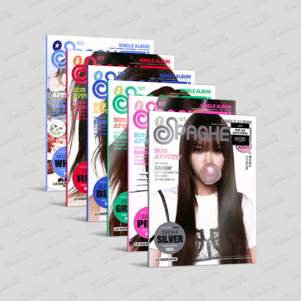 LE SSERAFIM SPAGHETTI 1st Single Album COMPACT POP-UP Ver - Main Image