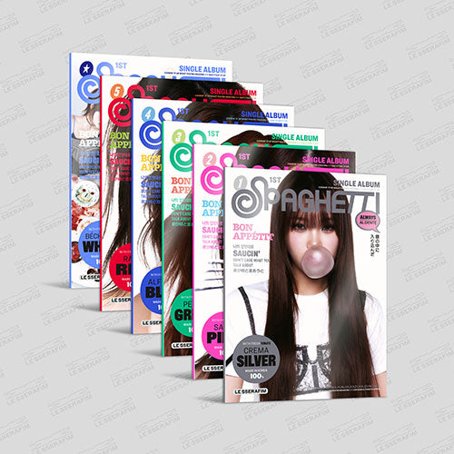 LE SSERAFIM SPAGHETTI 1st Single Album COMPACT Ver - main image