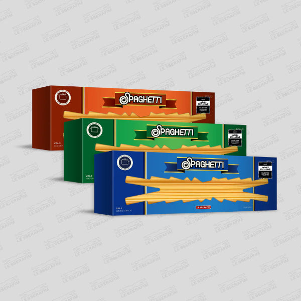  LE SSERAFIM SPAGHETTI 1st Single Album - hello82 Exclusive Ver - Main Image