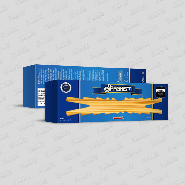  LE SSERAFIM SPAGHETTI 1st Single Album - hello82 Exclusive Ver - VOL 1 WEIRD GARLIC Ver - Main Image