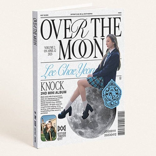 LEE CHAE YEON Over The Moon 2nd Mini Album - 2 Variations - Day Version