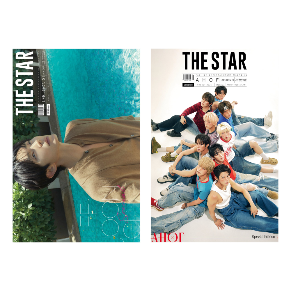 LEE JOON GI x AHOF Cover THE STAR August 2026 - main image
