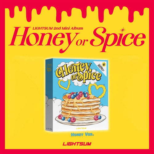 LIGHTSUM - Honey or Spice 2nd Mini Album 2 variations - Honey Version