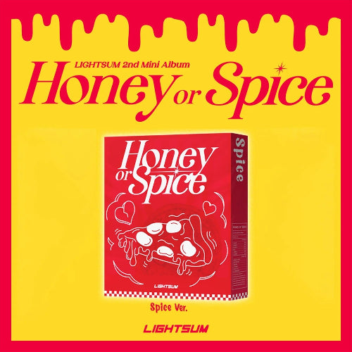 LIGHTSUM - Honey or Spice 2nd Mini Album 2 variations - Spice Version