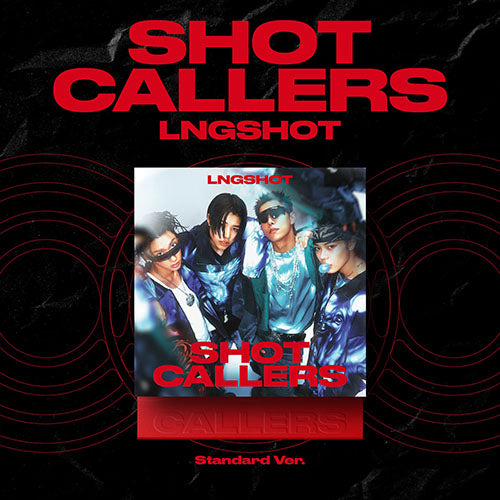 LNGSHOT SHOT CALLERS 1st EP Album Standard Ver - Main Image