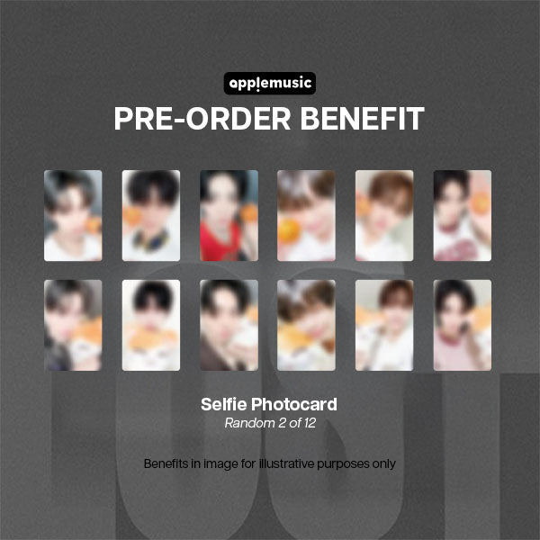 LUN8 LOST 2nd Single Album META Ver - Apple Music POBs