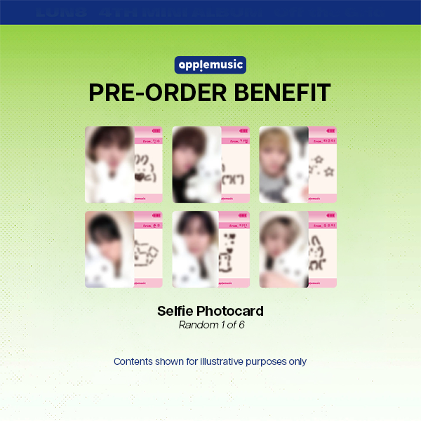 LUN8 - Off the Grid 4th Mini Album Apple Music POBs