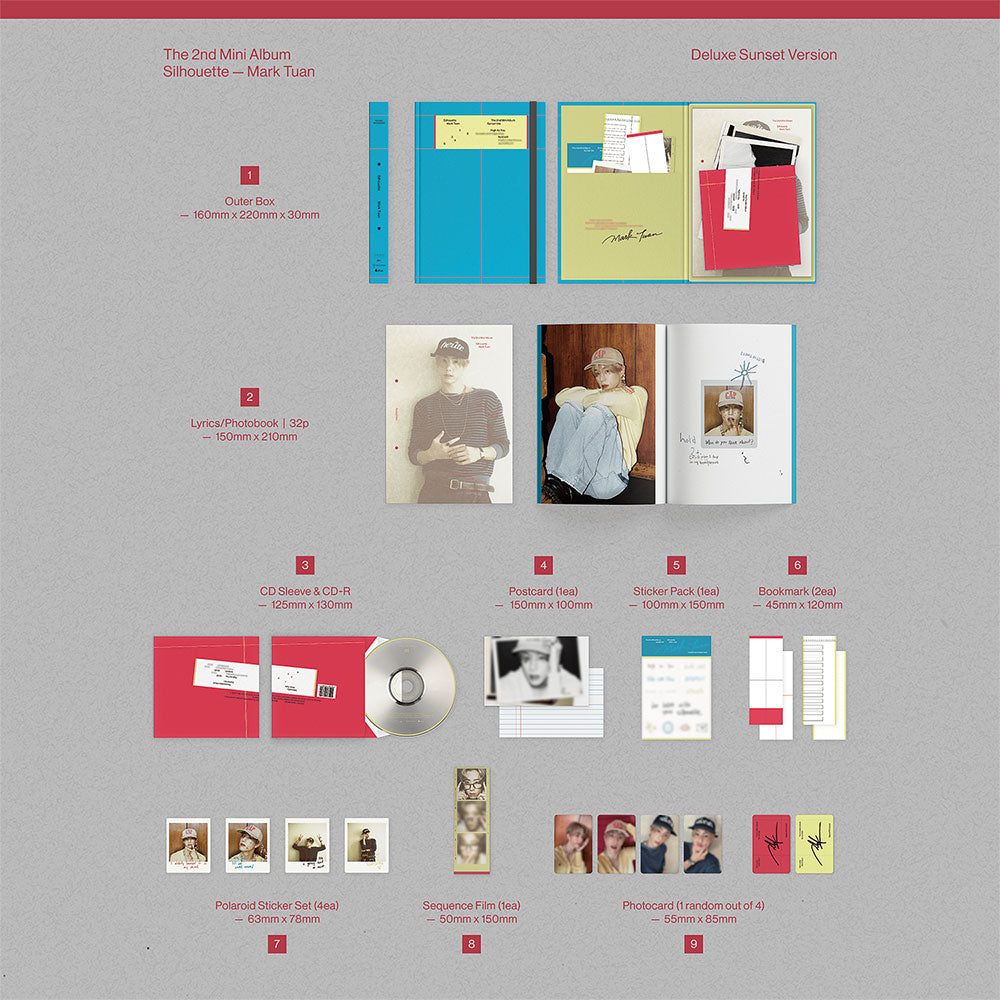 Mark Tuan - Silhouette [2nd Mini Album - Deluxe Ver.] gallery image 2
