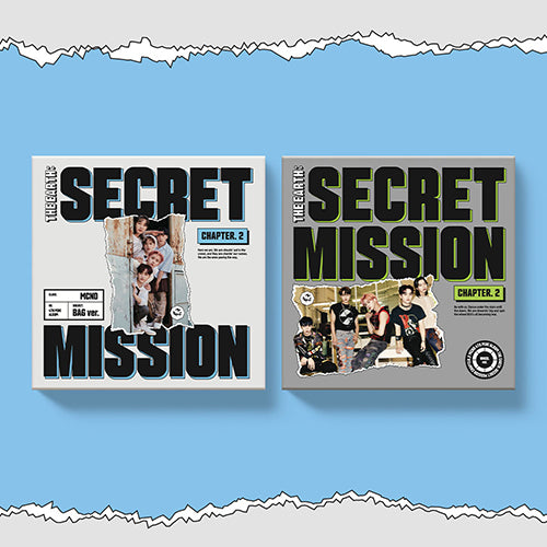 MCND THE EARTH SECRET MISSION Chapter2 4th Mini Album 2 variations Version Album Cover Image