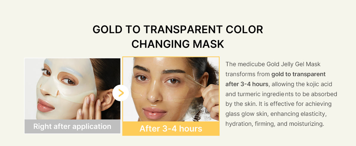 medicube - Kojic Acid Turmeric Brightening Gel Mask gallery image 3