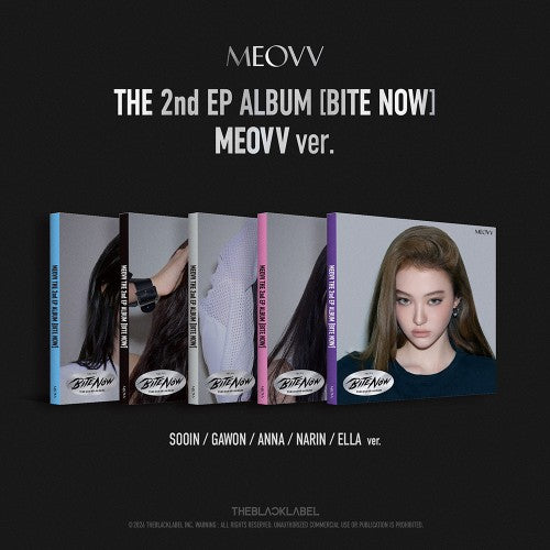 MEOVV BITE NOW 2nd EP Album MEOVV Ver - main image