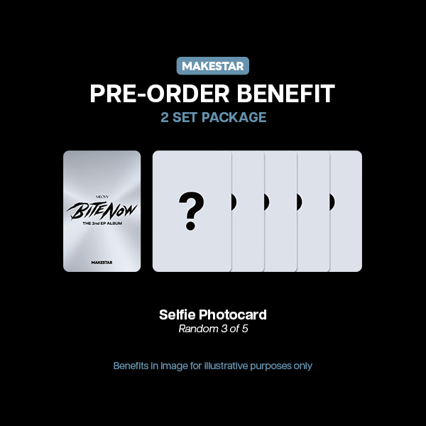 MEOVV BITE NOW 2nd EP Album Photobook Ver - MAKESTAR Set POBs