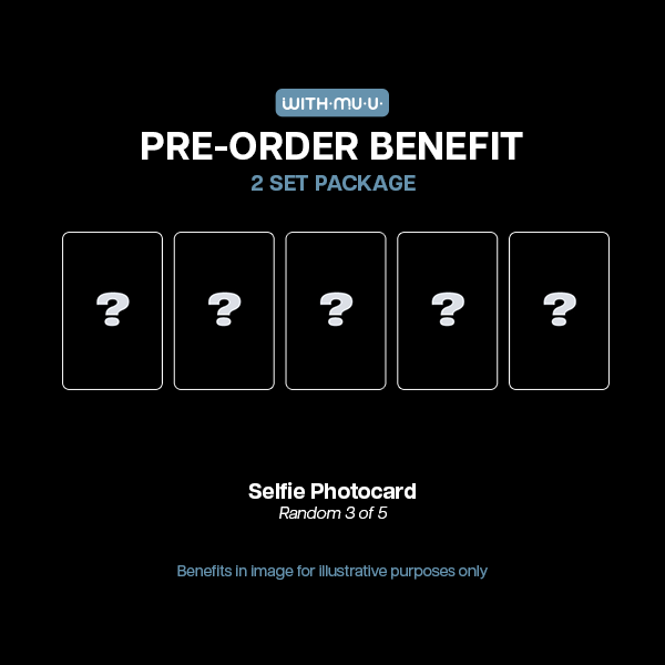 MEOVV BITE NOW 2nd EP Album Photobook Ver - Withmuu Set POBs