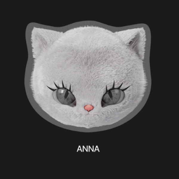 MEOVV Character Mouse Pad Set BITE NOW Official MD ANNA Ver - main image