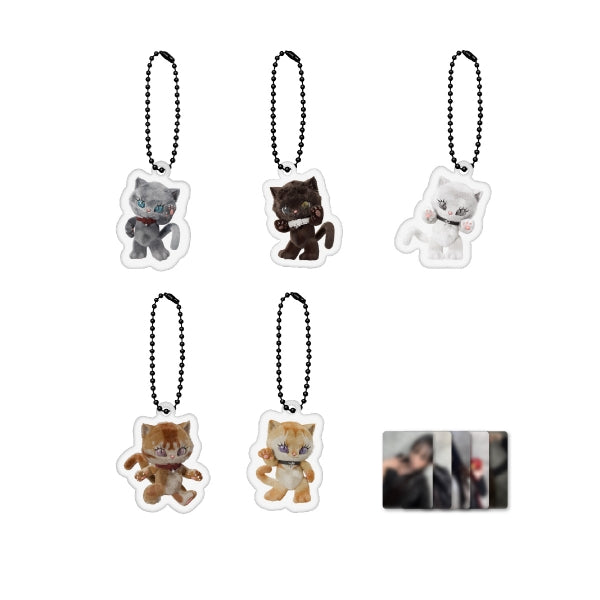MEOVV Character Random Acrylic Keyring Set BITE NOW Official MD - main image