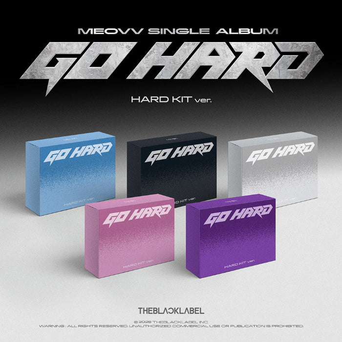 MEOVV GO HARD 1st Single Album  HARD KIT Ver - main image