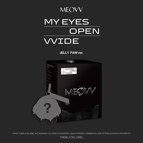 MEOVV MY EYES OPEN VVIDE 1st EP Album JELLY PAW Ver - main image