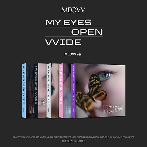 MEOVV My Eyes Open Vvide - 1st E Album - Meovv Version - Main Image