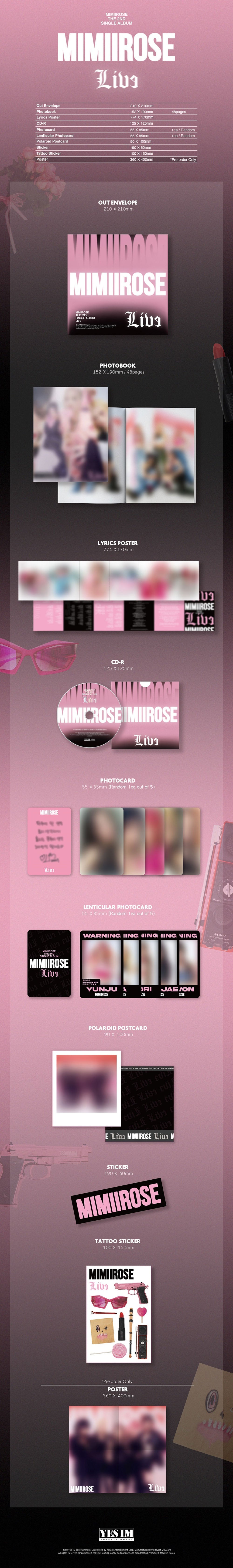 mimiirose - LIVE [2nd Single Album]