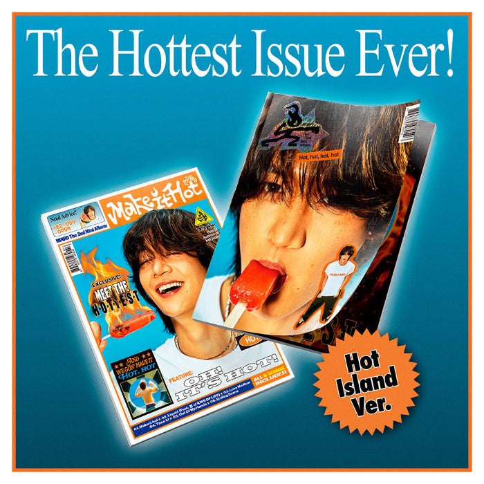 MINHO Make it hot 2nd Mini Album Hot island Ver - main image