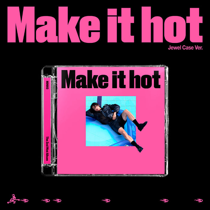 MINHO Make it hot 2nd Mini Album Jewel Case Ver - main image