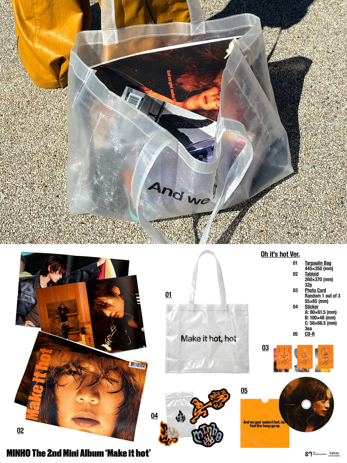 MINHO - Make it hot [2nd Mini Album - Oh it's hot Ver.] gallery image 1