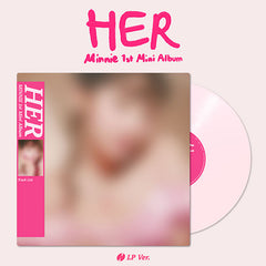 MINNIE HER ソロアルバム LP ver. MINNIE - HER [1st Mini Album - LP Ver.] - K PLACE