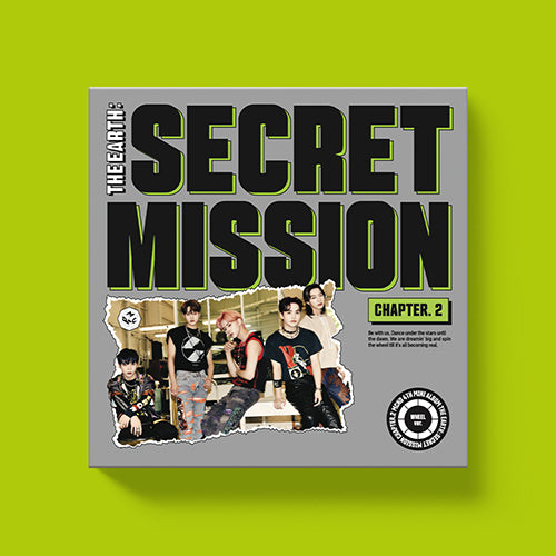 MCND THE EARTH SECRET MISSION Chapter2 4th Mini Album wheel Ver Album Cover