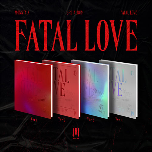 MONSTA X FATAL LOVE 3rd Album - 4 variations main image