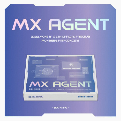 MONSTA X MX AGENT 2022 6th Official Fanclub MONBEBE Fan Concert Blu ray  main image