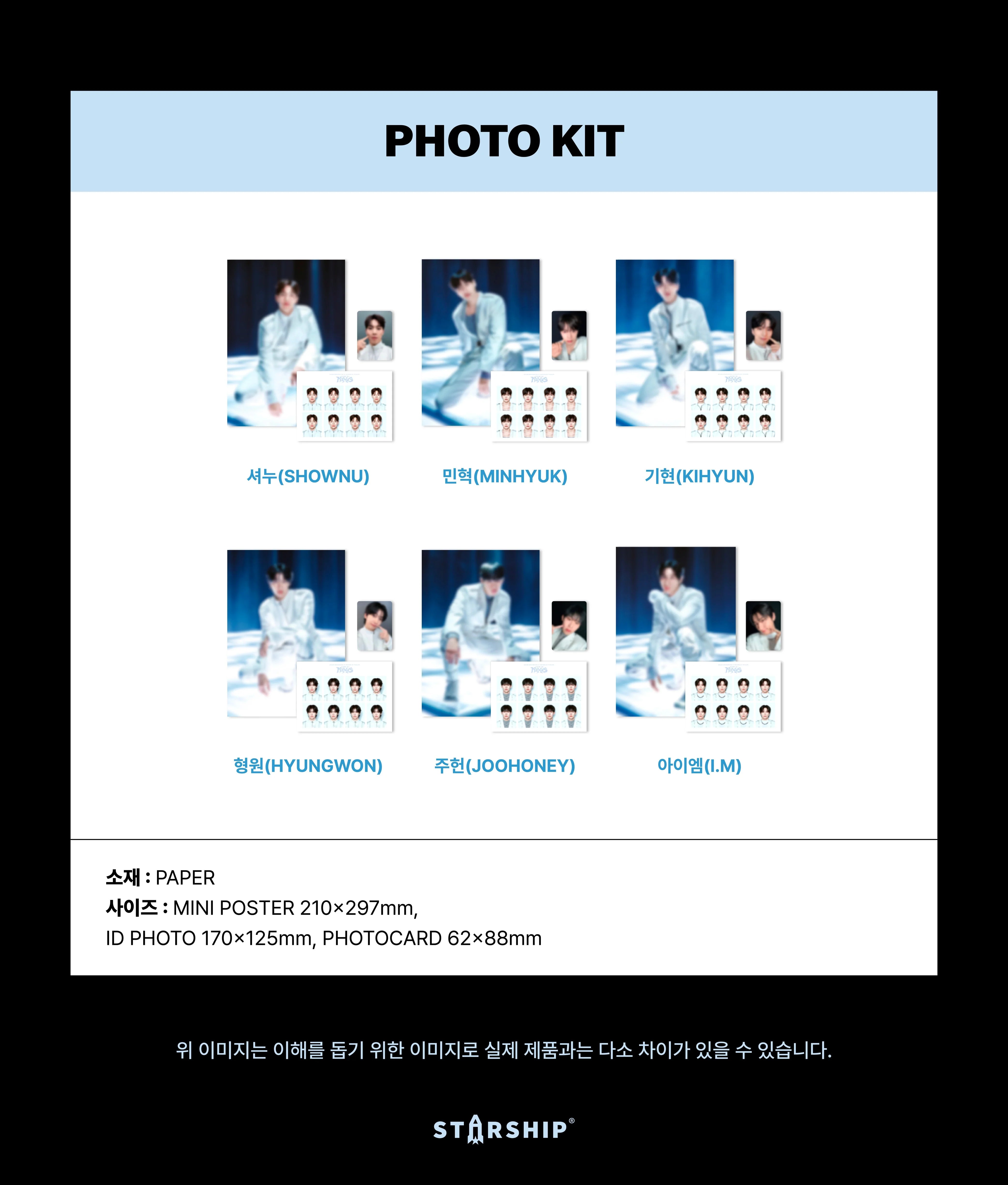 MONSTA X - Photo Kit ['THE X : NEXUS' 2026 WORLD TOUR Official MD