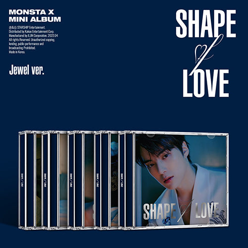 MONSTA X - SHAPE of LOVE [11th Mini Album - Jewel Ver.] - K PLACE