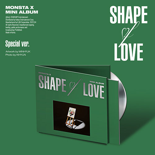 MONSTA X SHAPE OF LOVE 11th Mini Album Special Ver - main image