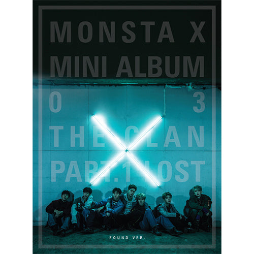 MONSTA X THE CLAN PART 1 LOST 3rd Mini Album FOUND Version cover image