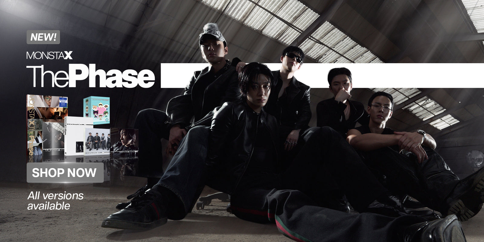 MONSTA X The Phase Album - Banner