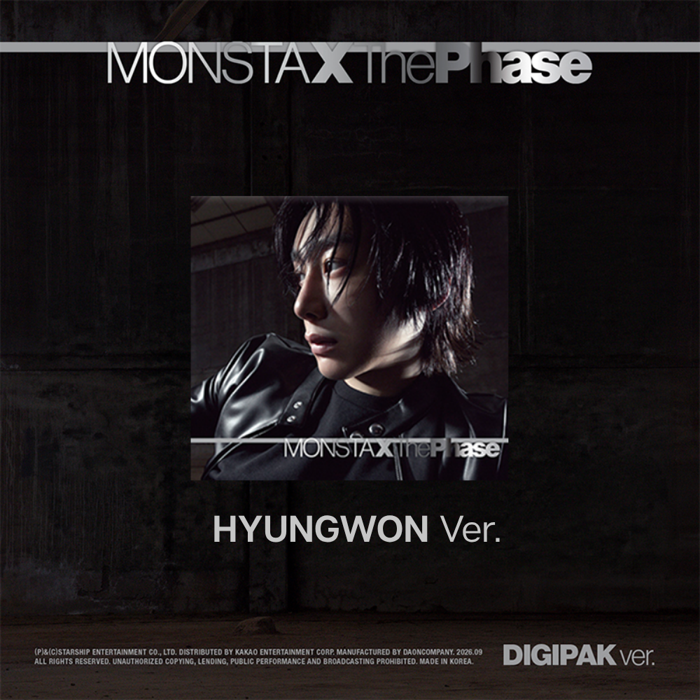 MONSTA X The Phase EP Album Digipack Ver - HYUNGWON Ver - Main Image