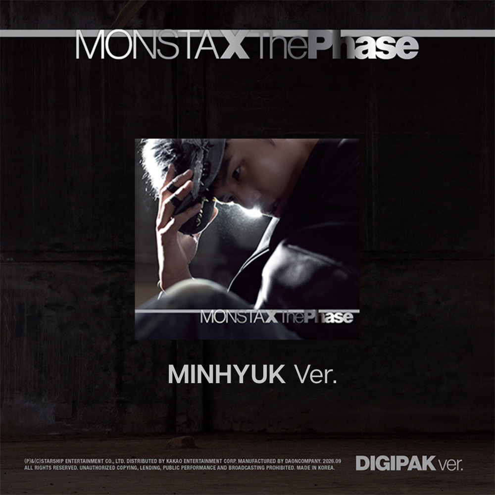 MONSTA X The Phase EP Album Digipack Ver - MINHYUK Ver - Main Image
