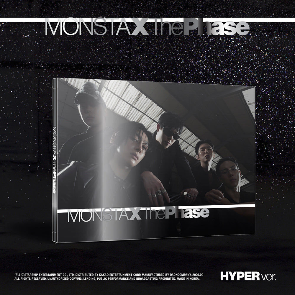 MONSTA X The Phase EP Album - HYPER Ver - Main Image