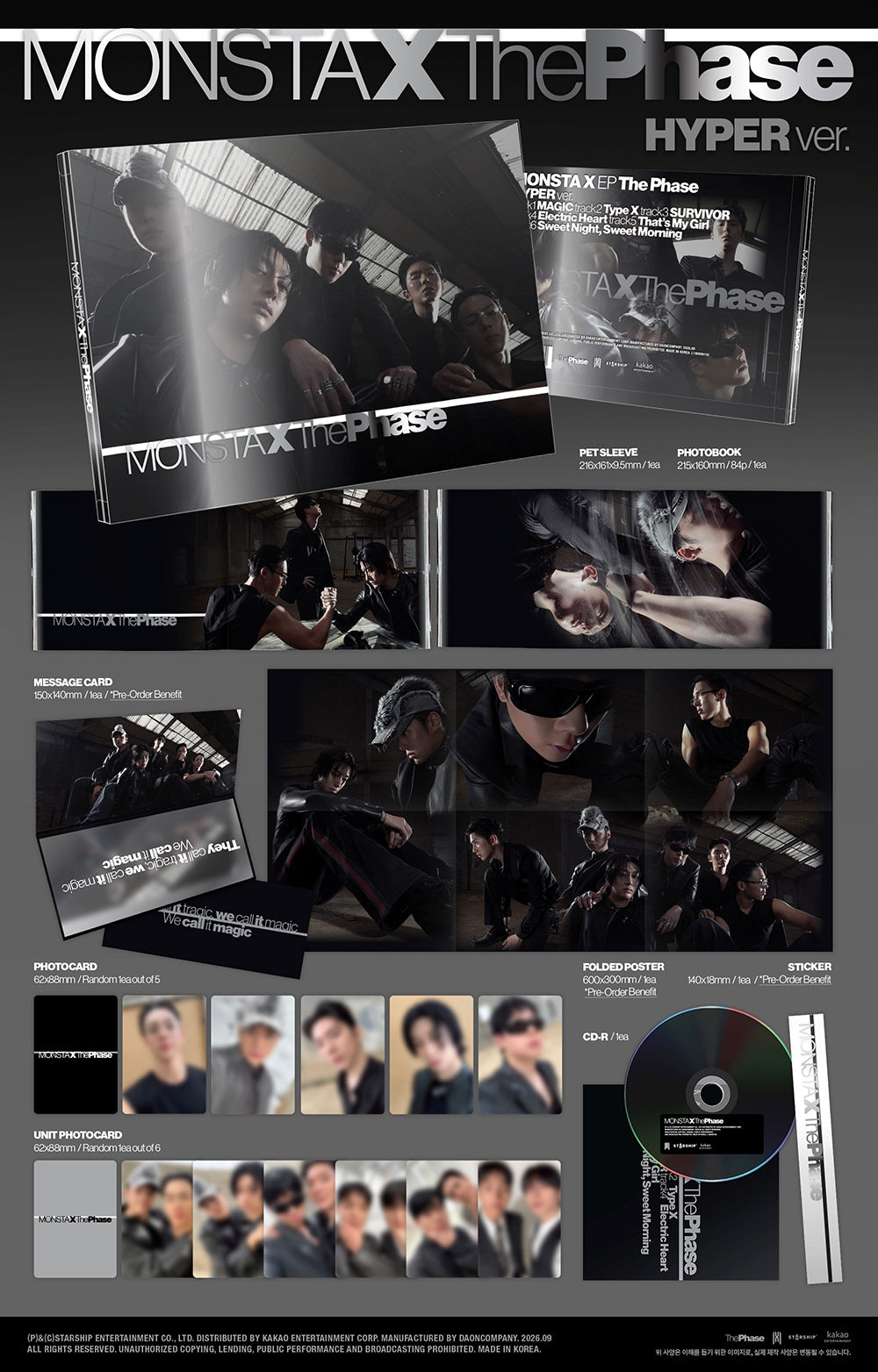 MONSTA X - The Phase [EP Album] gallery image 2