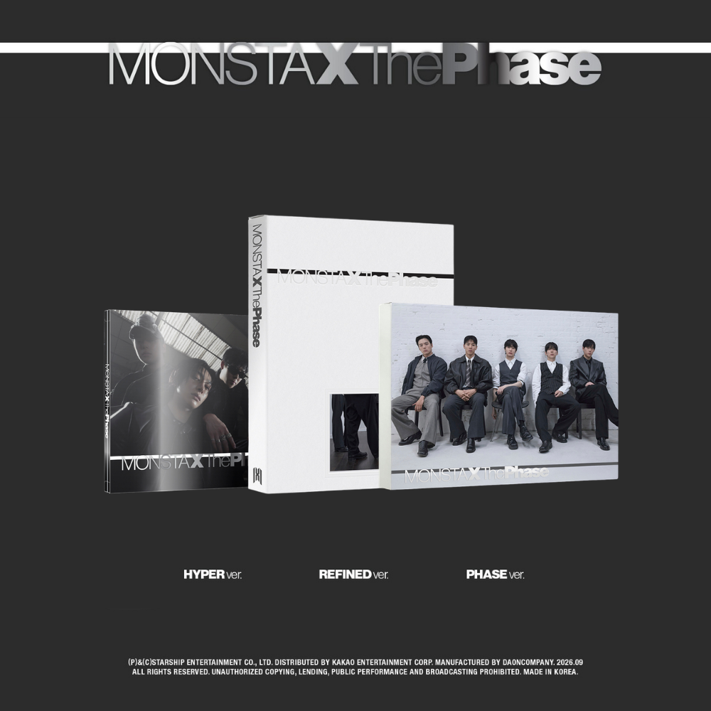 MONSTA X The Phase EP Album - Main Image