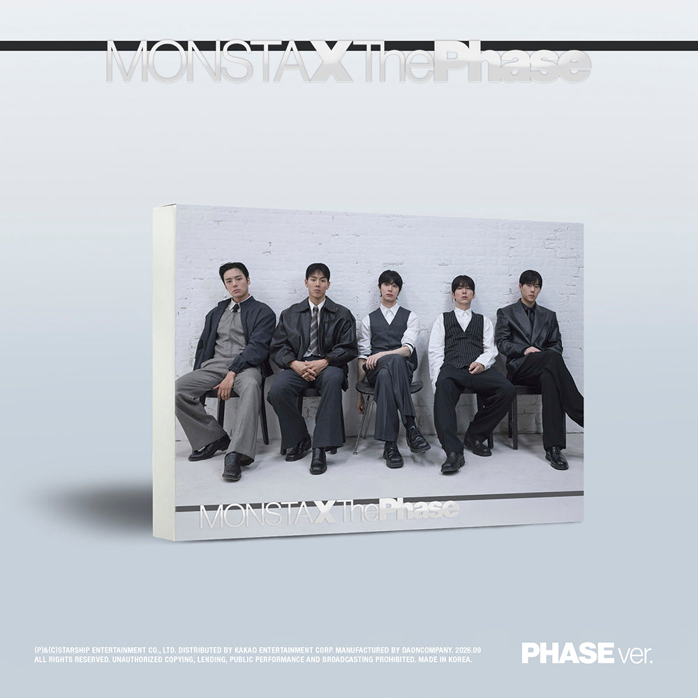 MONSTA X The Phase EP Album - PHASE Ver - Main Image
