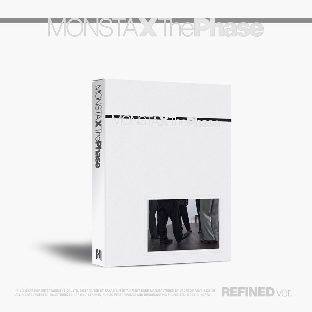 MONSTA X The Phase EP Album - REFINED Ver - Main Image